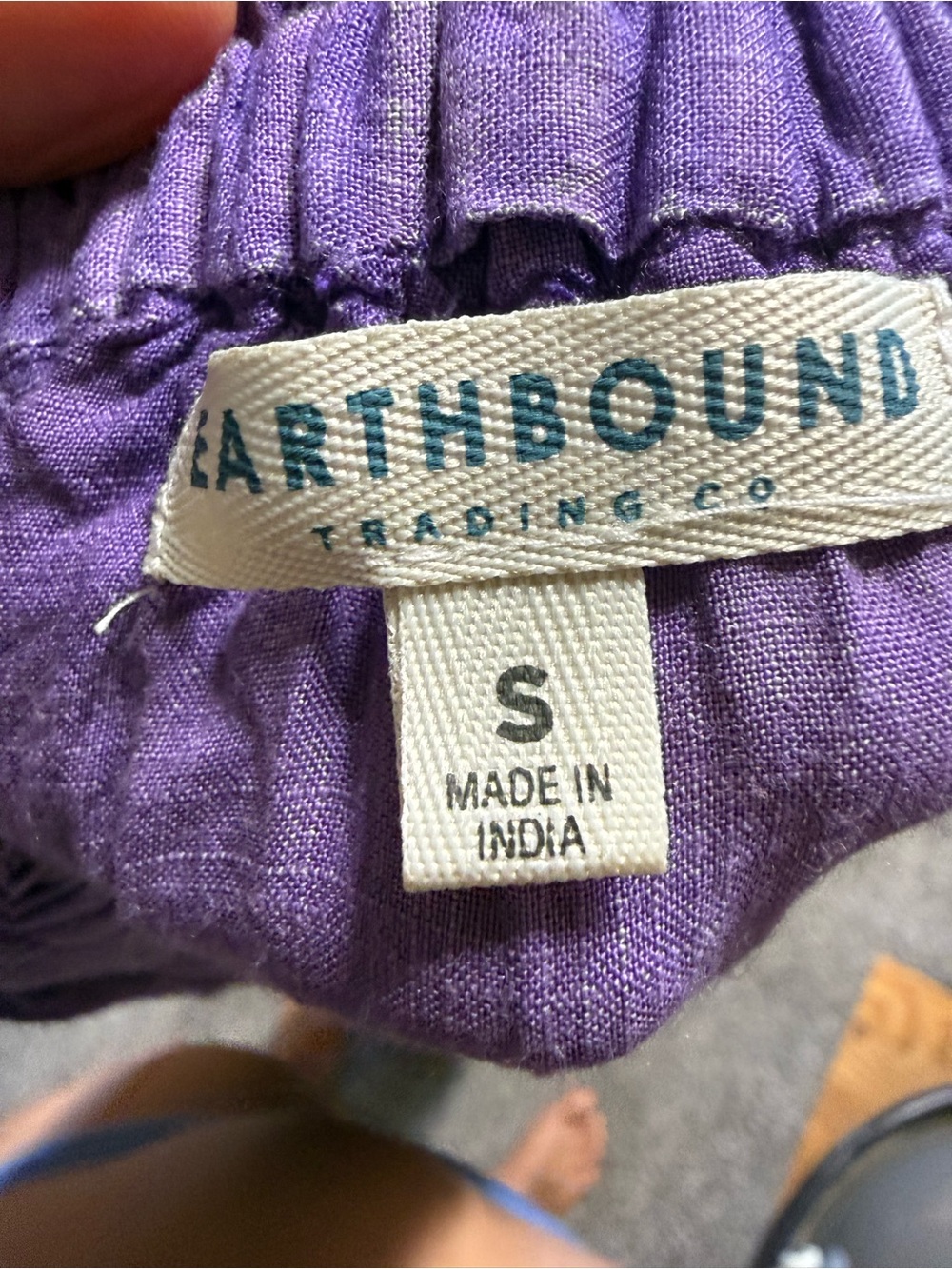 Earthbound Purple Button-Front Maxi Skirt - Picture 2 of 8
